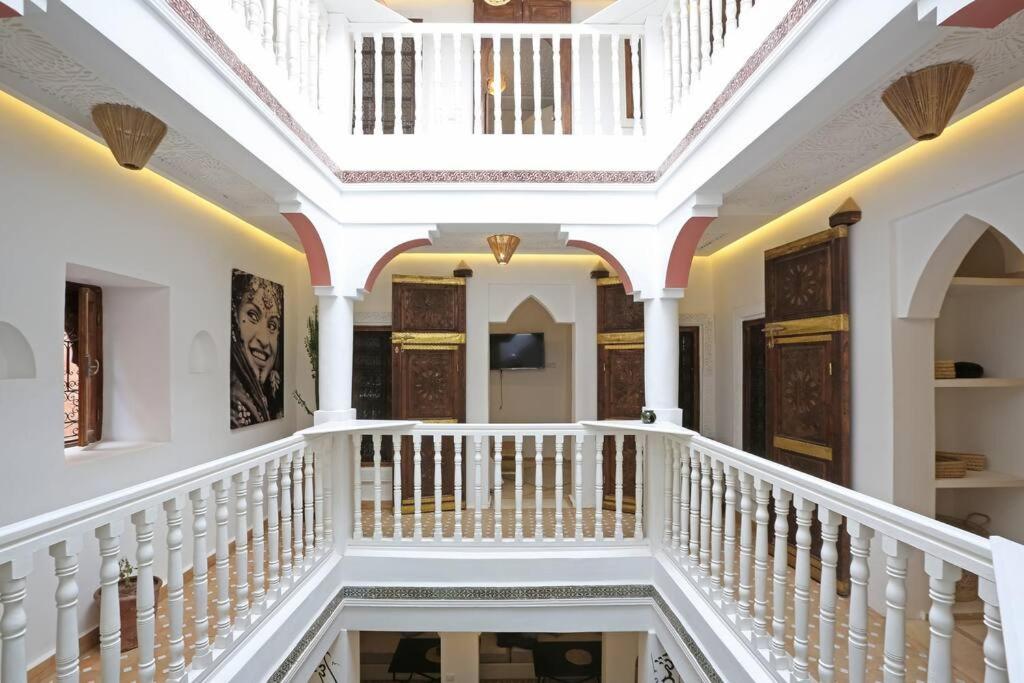 Riad El Khir En Centre Ville Rooftop Et Bassin Marrakesch Exterior foto