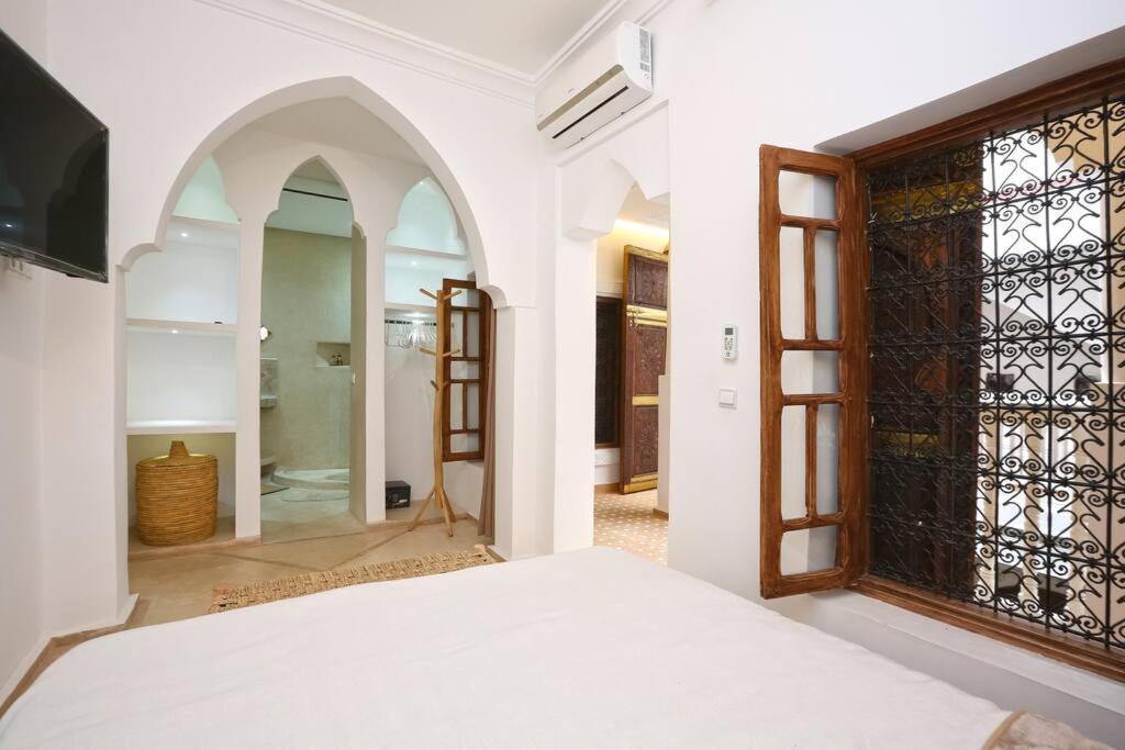 Riad El Khir En Centre Ville Rooftop Et Bassin Marrakesch Exterior foto