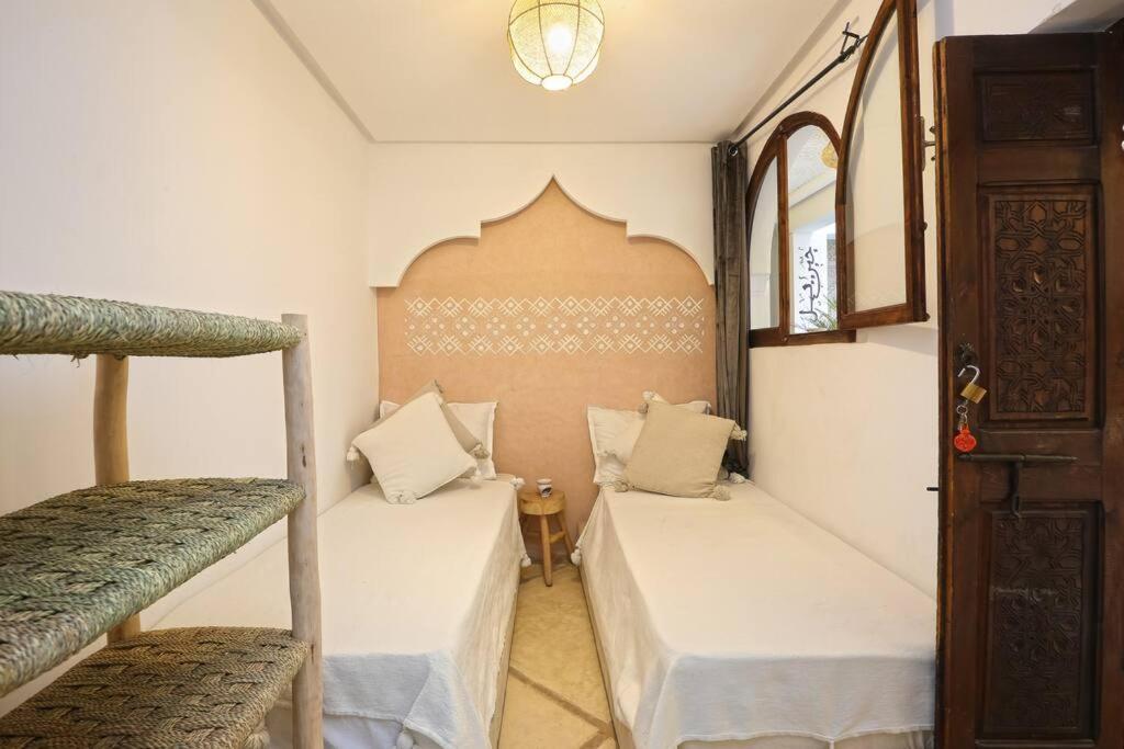 Riad El Khir En Centre Ville Rooftop Et Bassin Marrakesch Exterior foto